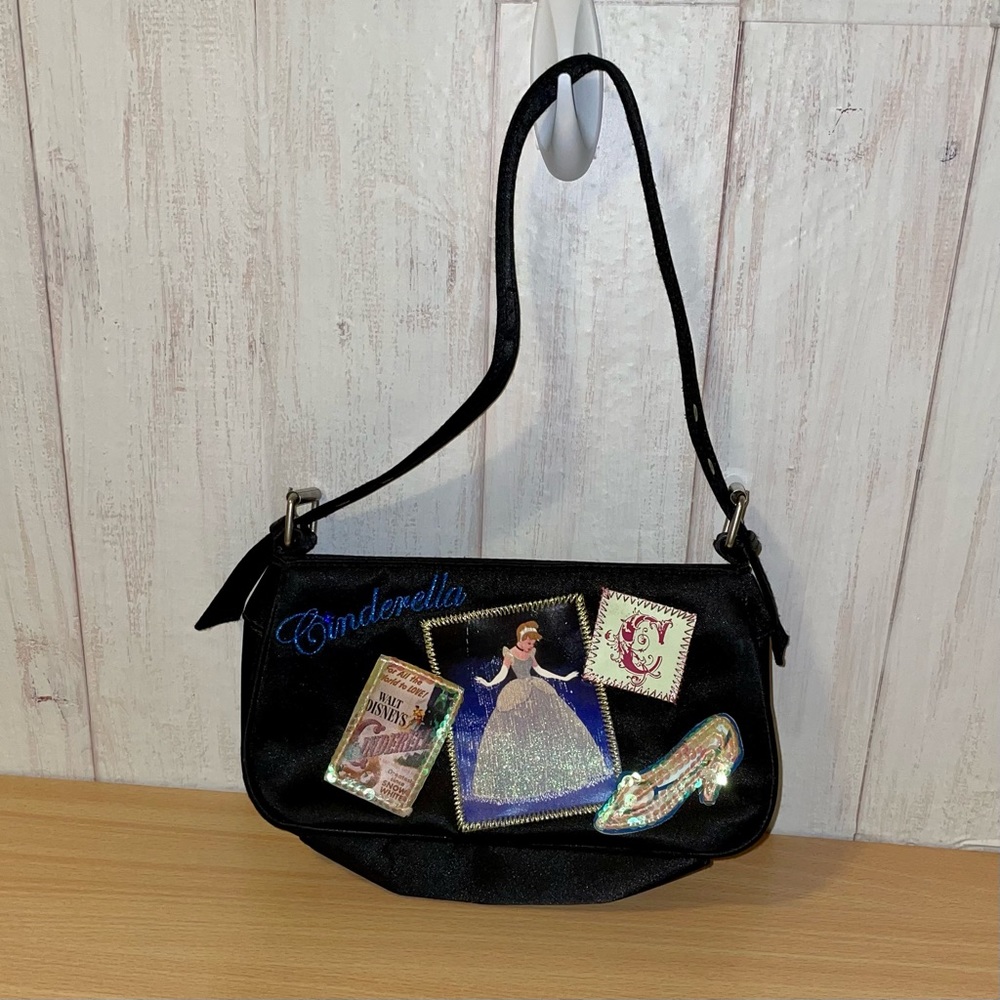 Disney Black Cinderella Shoulder Bag